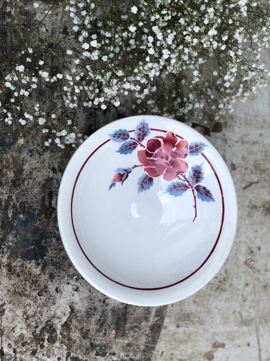 Plat piédouche Moulin Des Loups