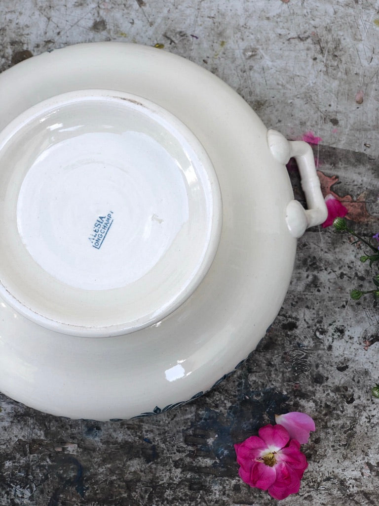 Soupière Longchamp en terre de fer