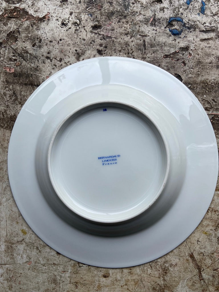 Assiettes creuses Bernardaud - Limoges