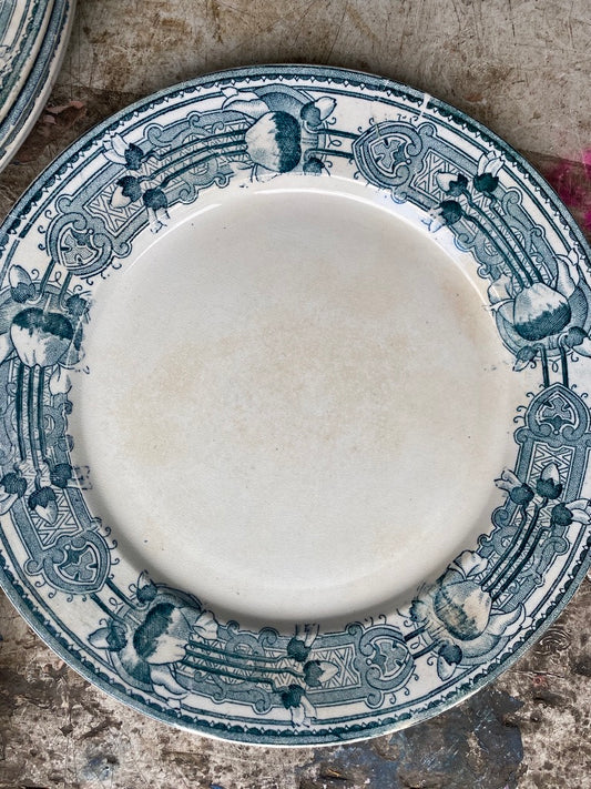 Assiettes dessert Masséna - Terre de fer