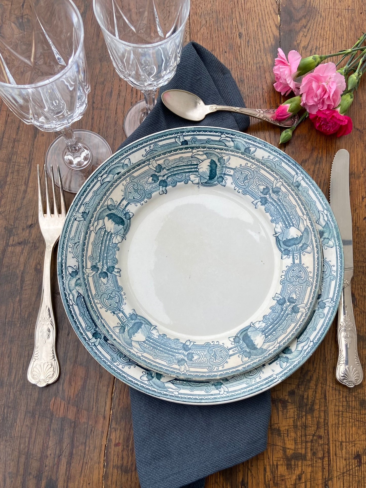 Assiettes plates Masséna - Terre de fer