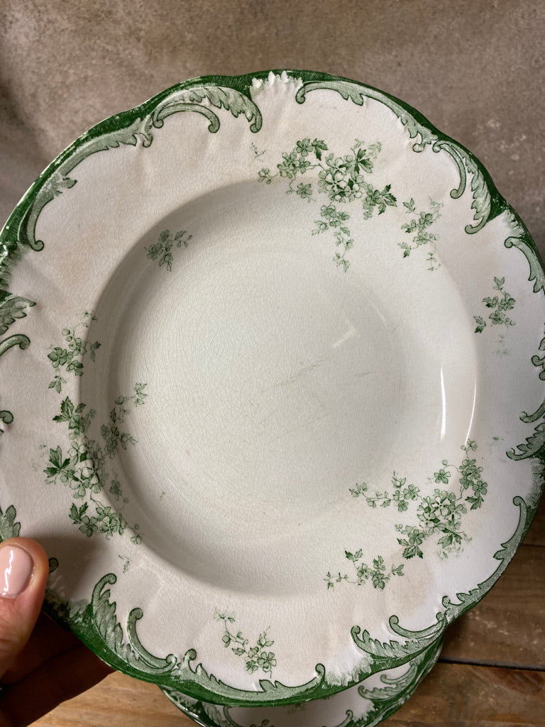 Assiettes Faïence Emile Bourgeois