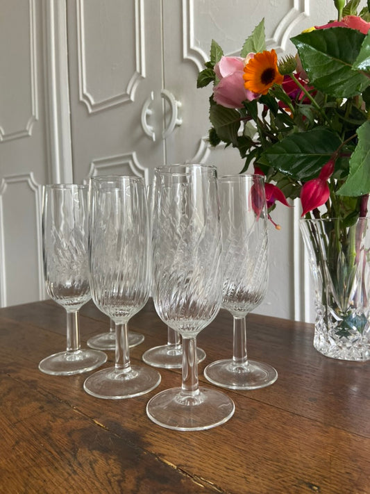 Flutes striées x6 #id45