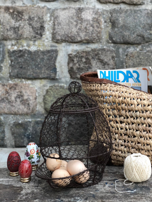 Panier à oeuf métal