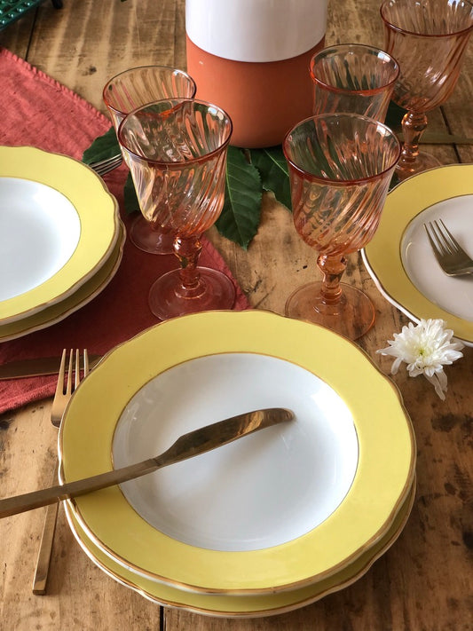 Assiettes Jonquille