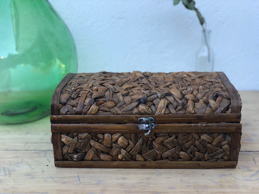 Boite tressée