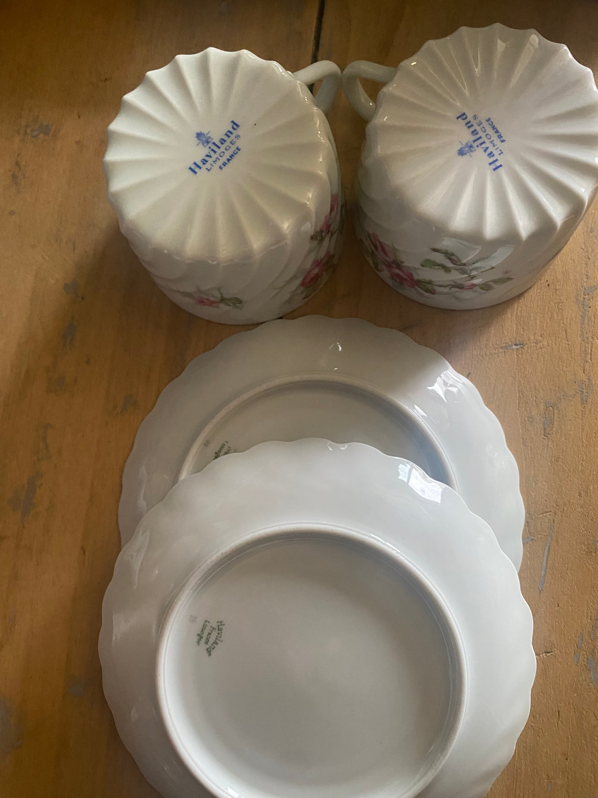 Tasses Haviland Sylvie*