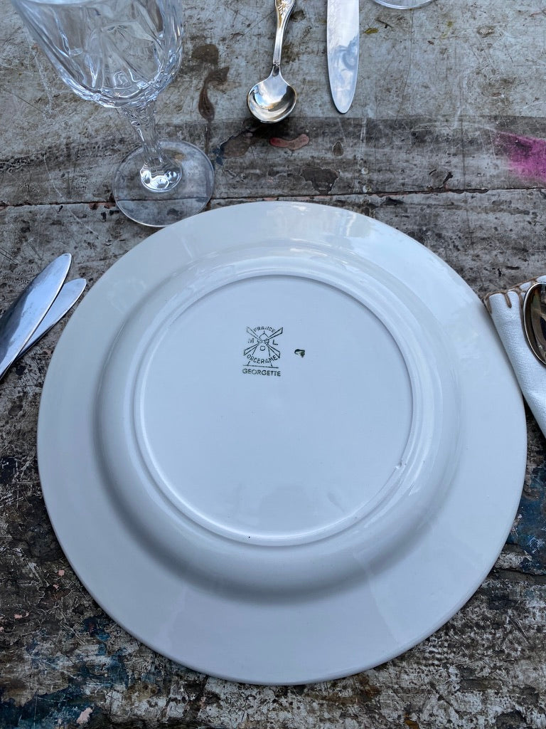 Assiettes Georgette
