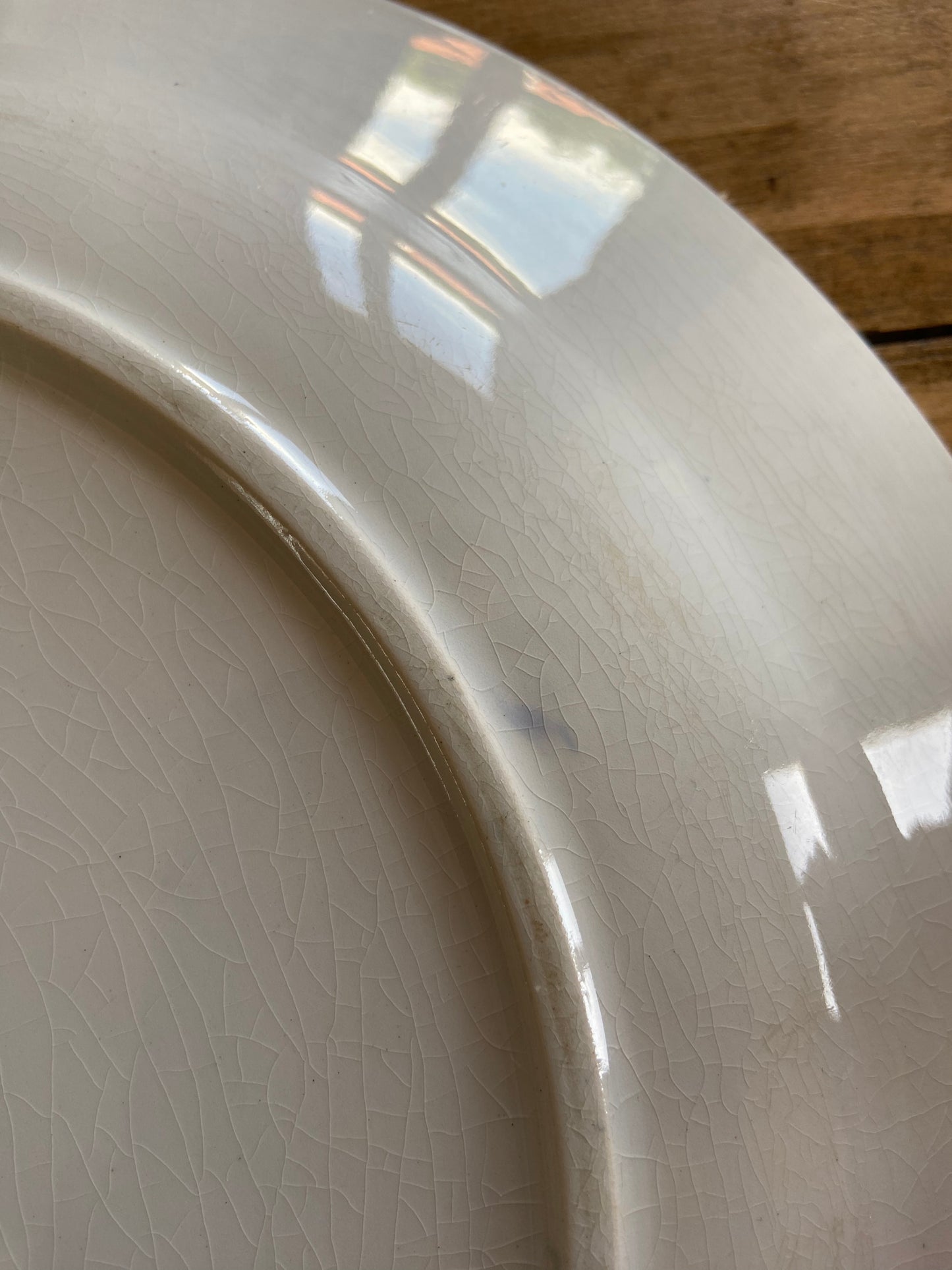 Plate Oiseaux Bruns (terre de fer)