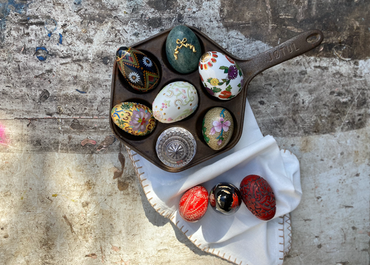 Poêlon à oeufs en Fonte