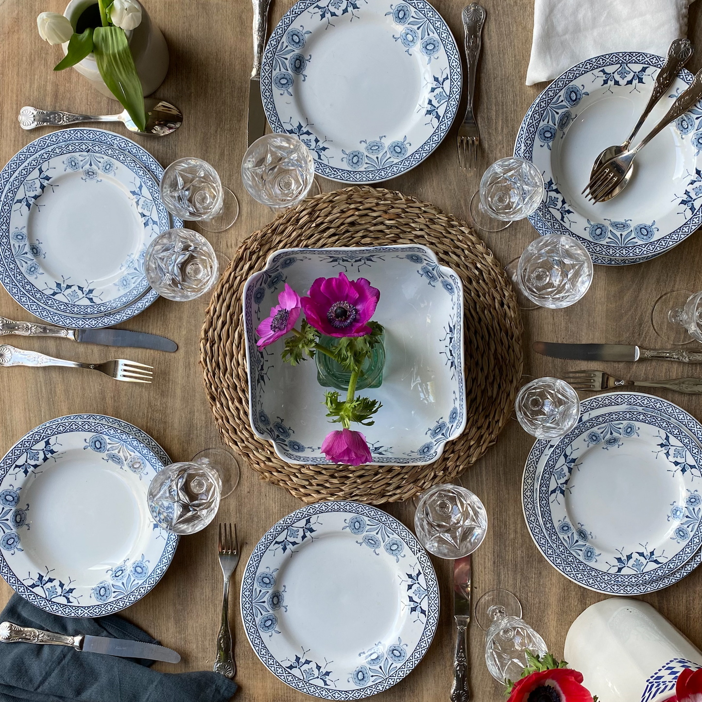 Assiettes - Luneville Cluny