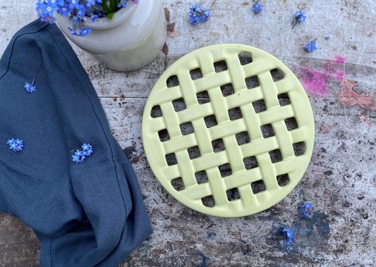 Dessous de plat Jaune Pale