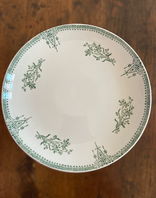 Plat piédouche Saint Amand