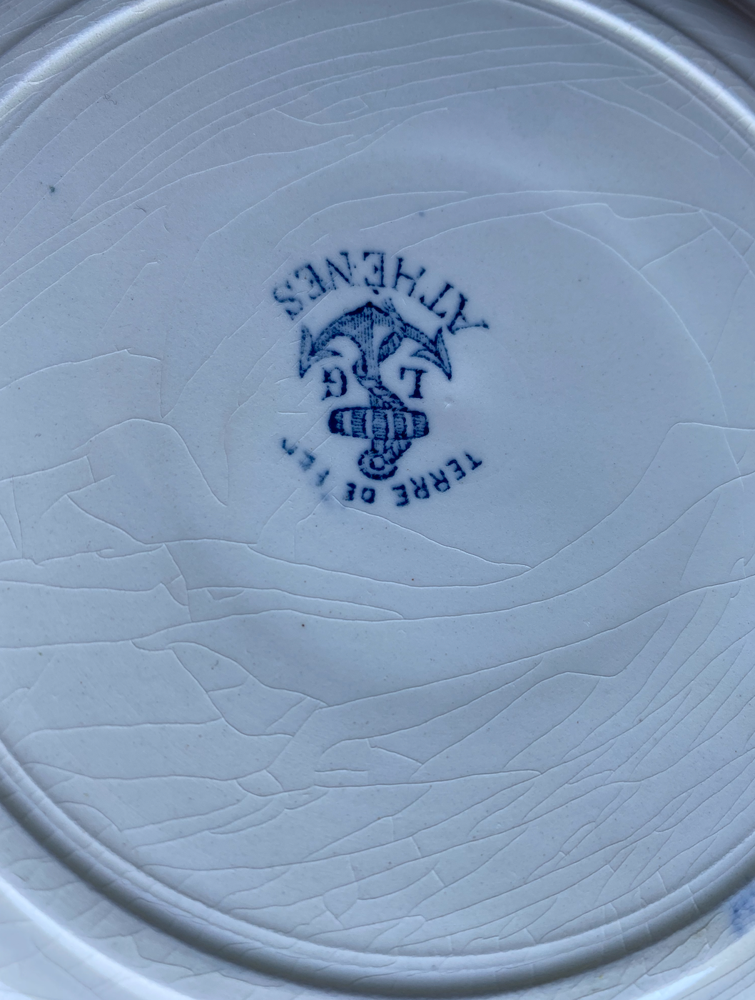 Assiettes dépareillées - Athènes Pierrefonds