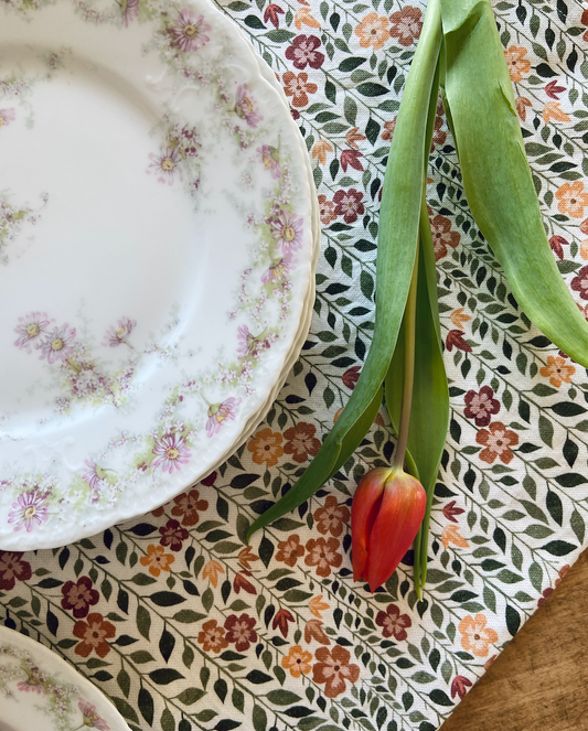 Assiettes Emile Bourgeois, Spring