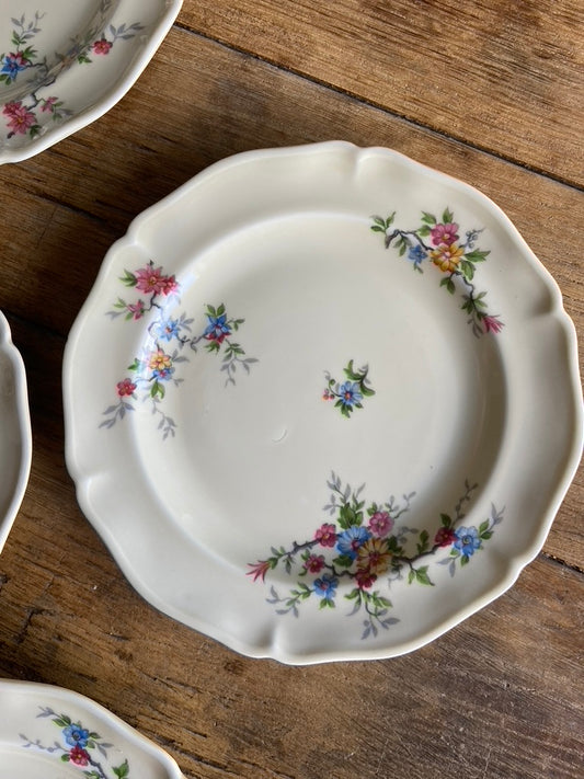 Assiettes dessert Fabrique Royale de Limoges