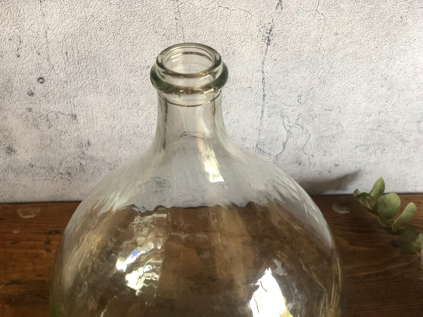 Dame jeanne transparente