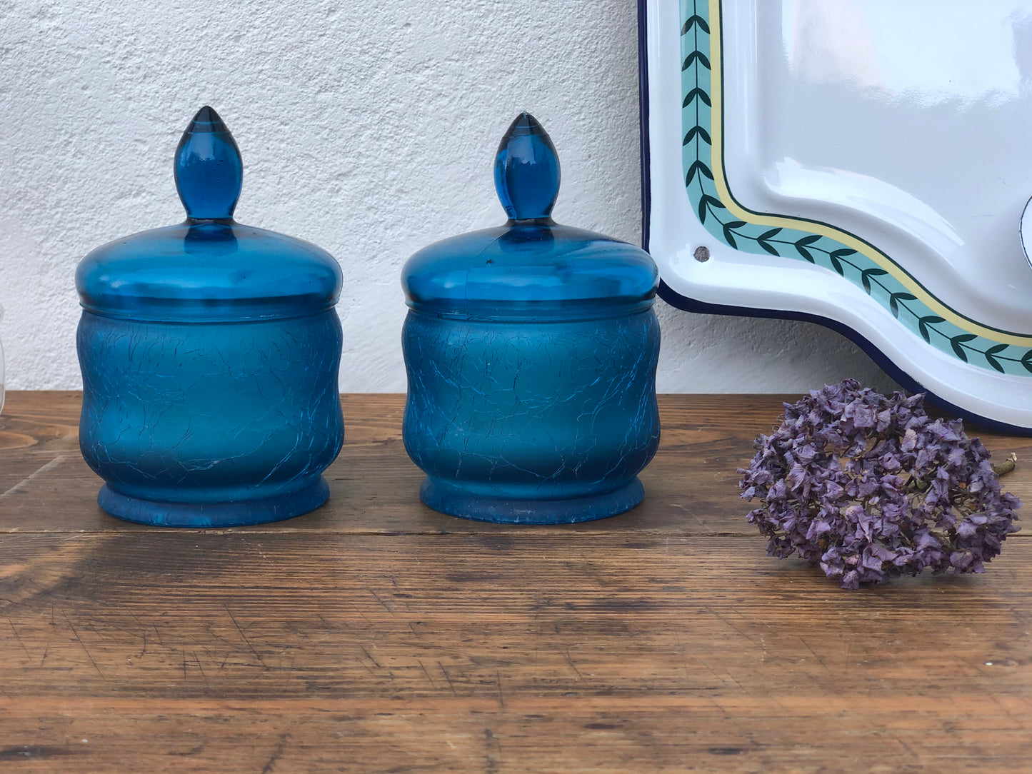 Jolis pots craquelés