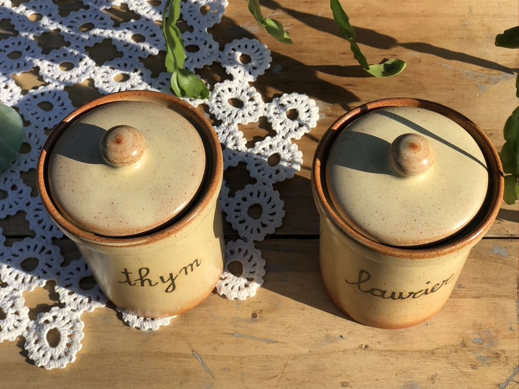 Pots en grès