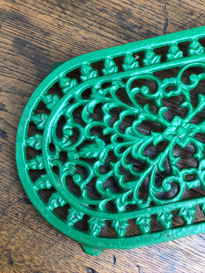 Dessous de plat vert