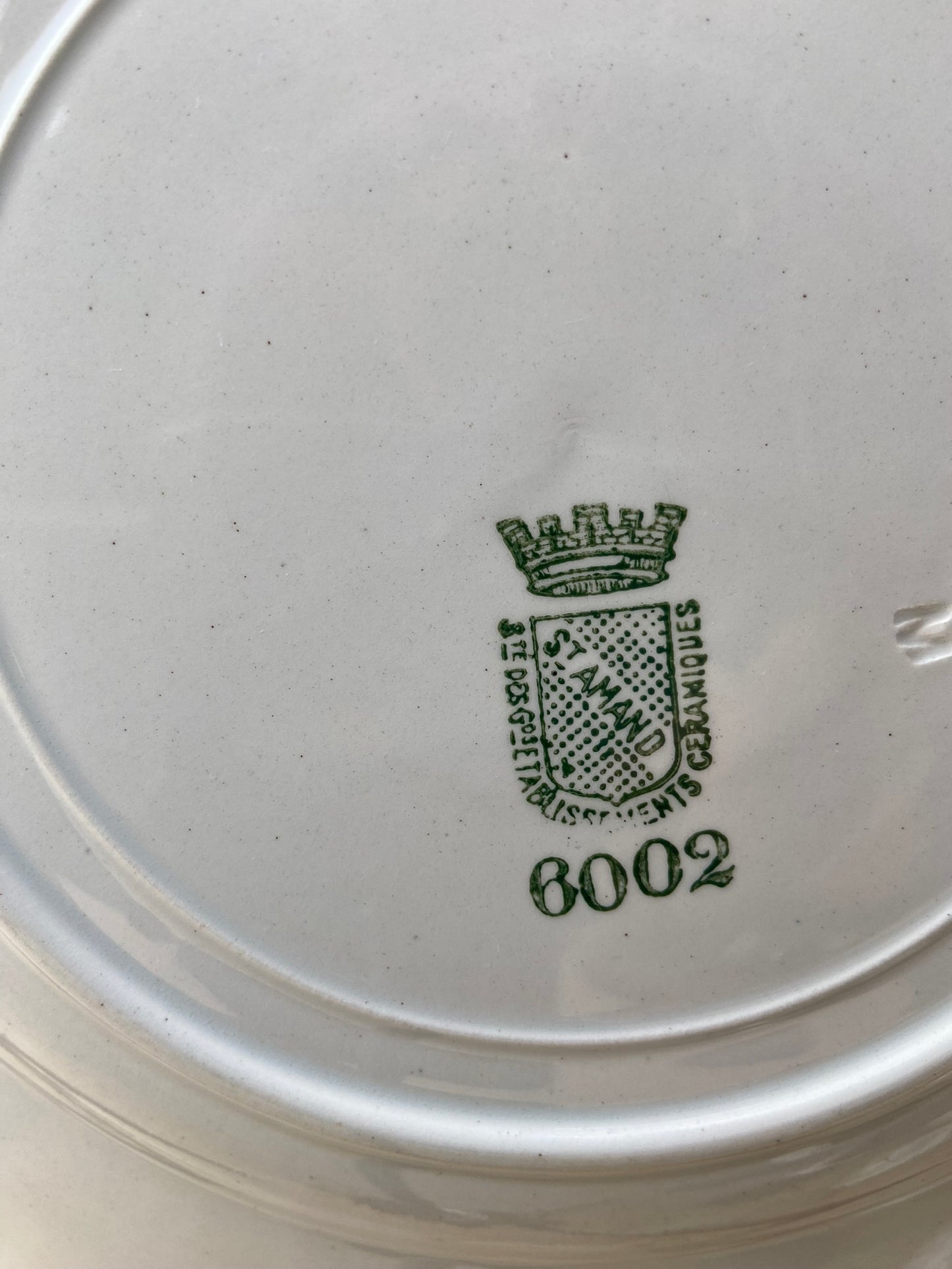 Assiettes en Terre de Fer