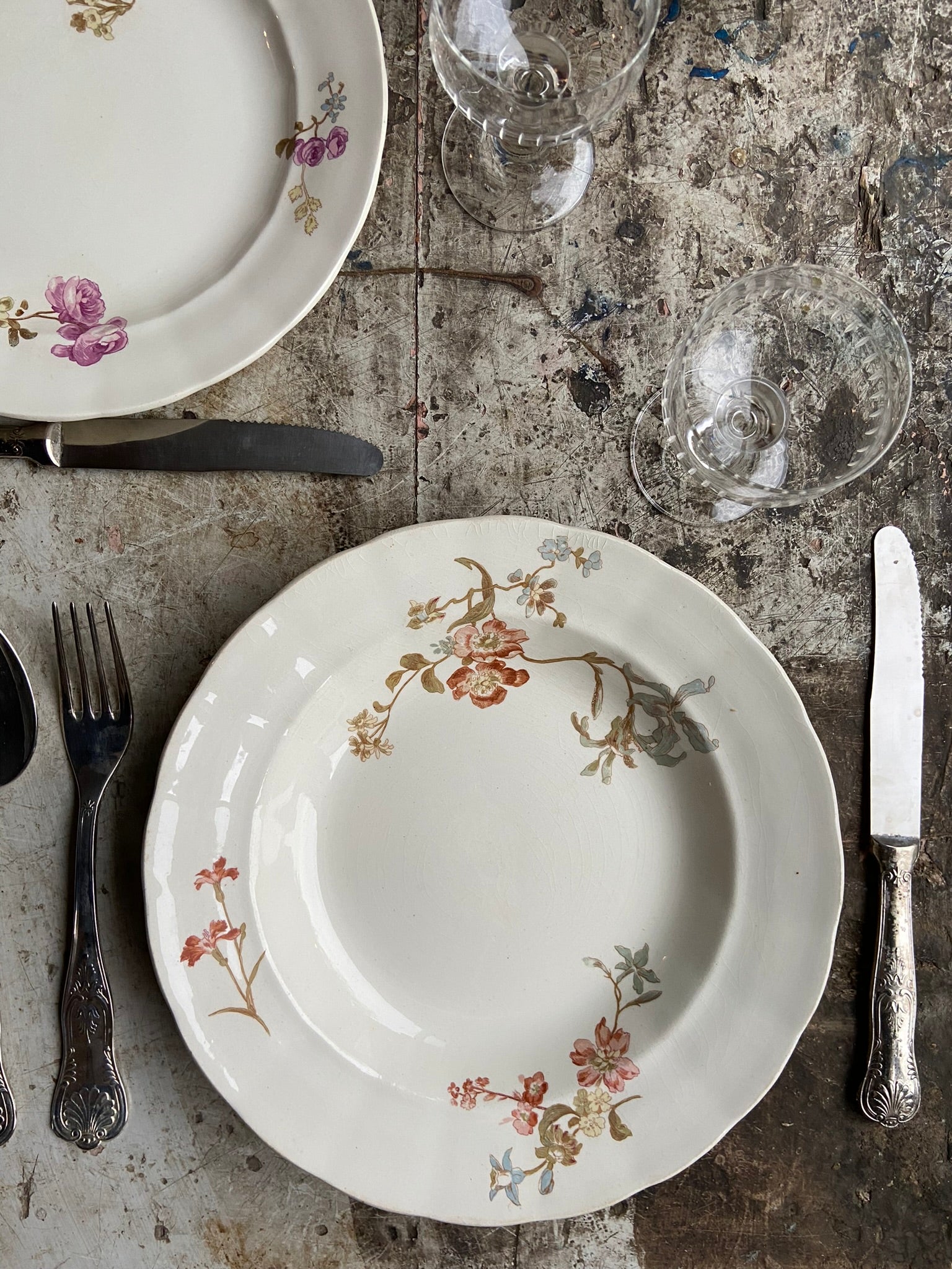 Assiettes Terre de Fer Poulhès