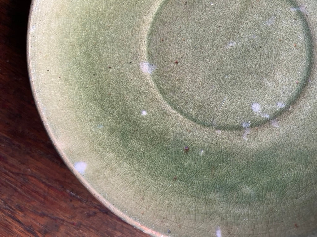 Tasse artisanale verte