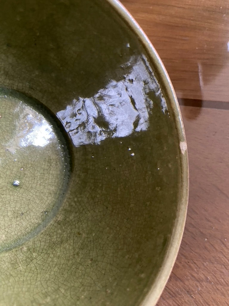 Tasse artisanale verte