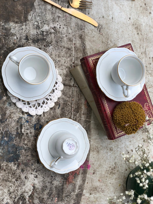 Service à café Porcelaine de Bohème