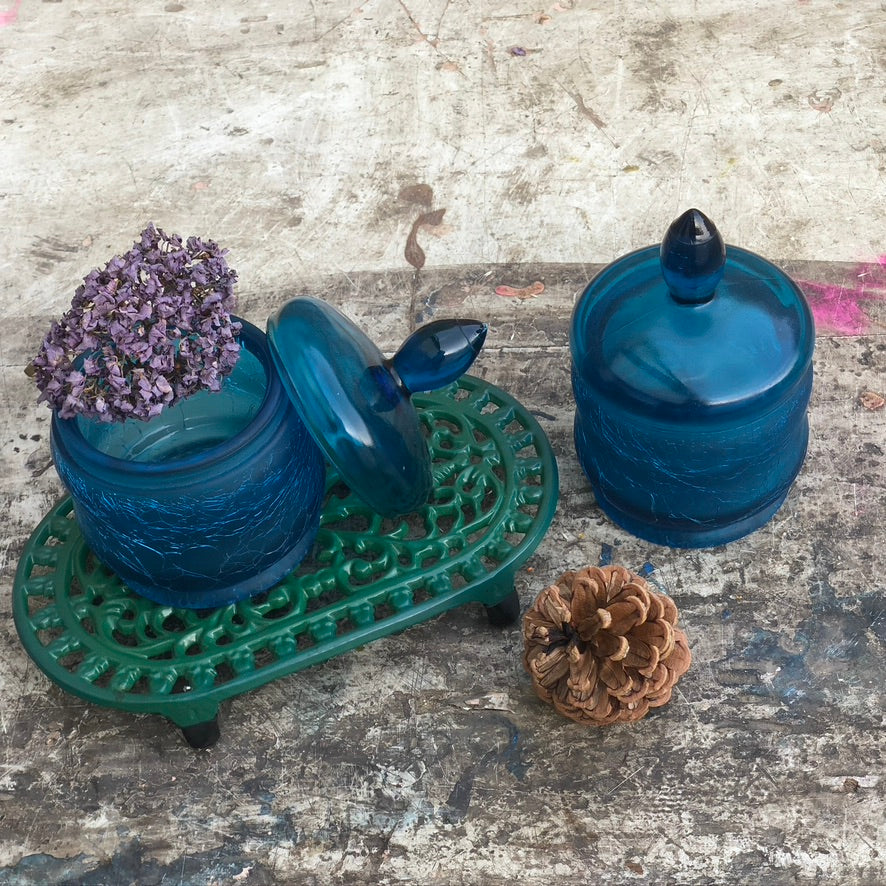 Jolis pots craquelés