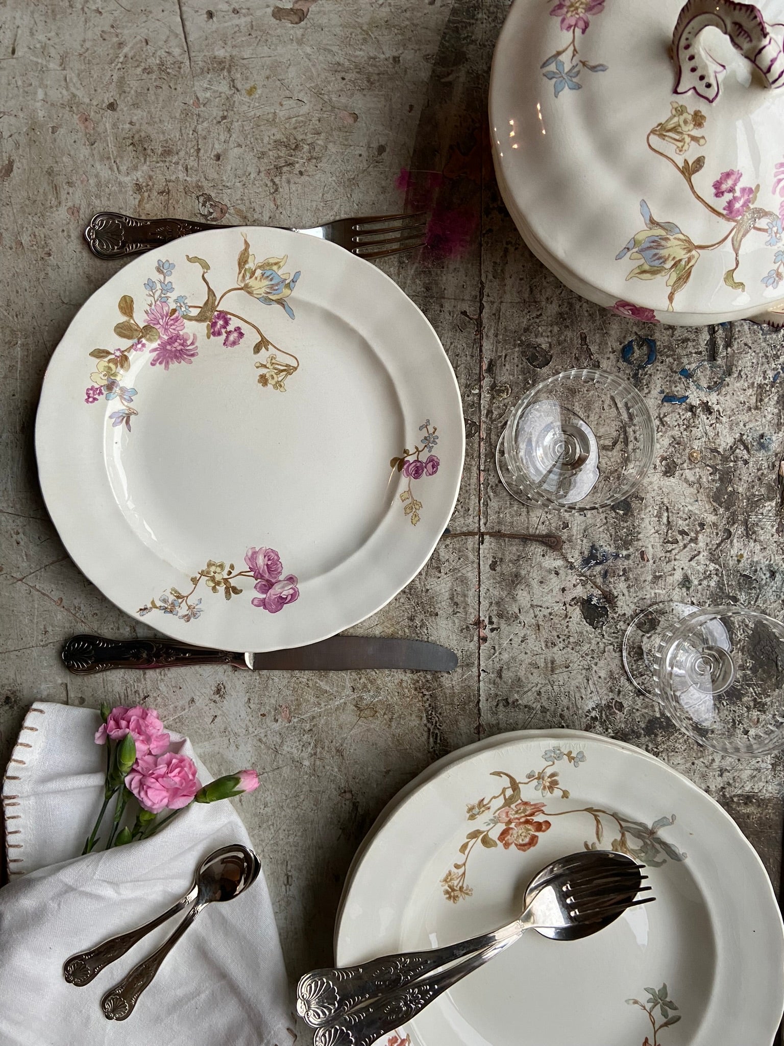 Assiettes Terre de Fer Poulhès