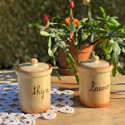 Pots en grès
