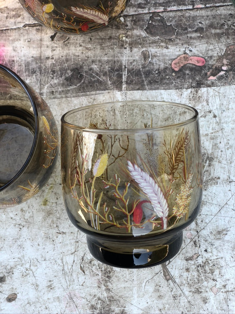 Verres fumés champêtre