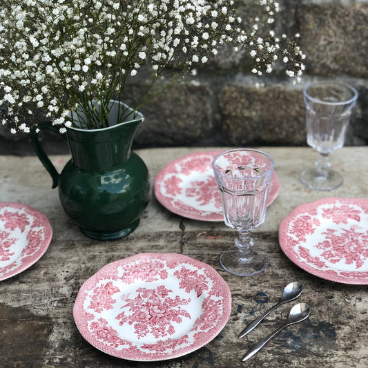 Assiettes dessert Anglaises