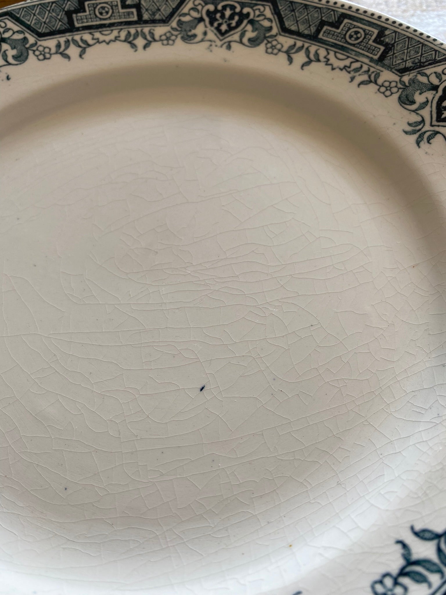 Assiettes dessert dépareillées Montigny-Maroc