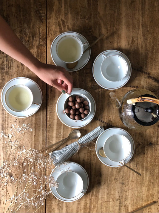 Set 6 tasses Limoges