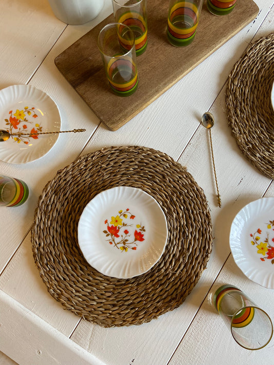 Assiettes dessert Arcopal