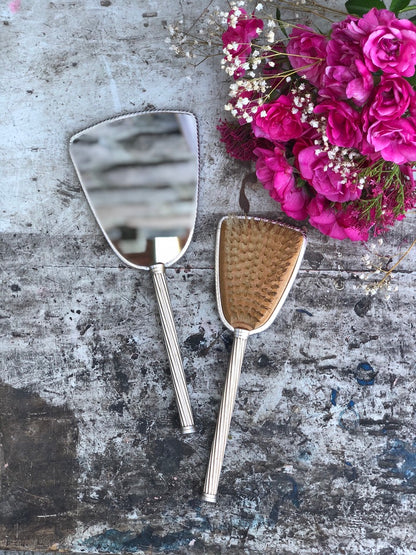 VANITE Brosse & Miroir main