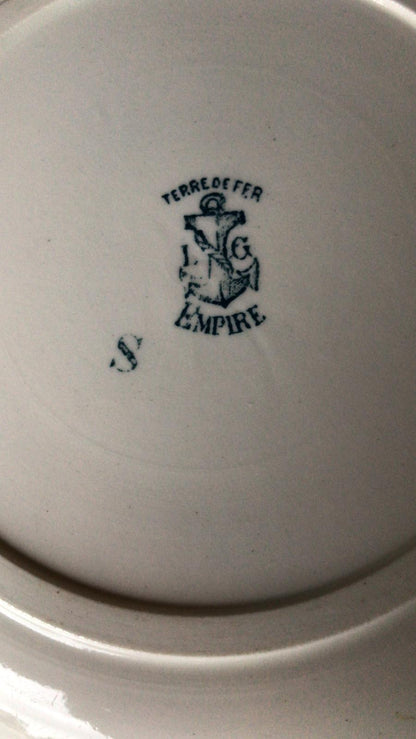 Assiettes Creuses Terre de Fer