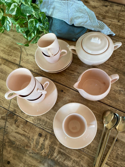 Service à café Rose Pâle