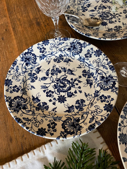 Assiettes Fleuries Marine