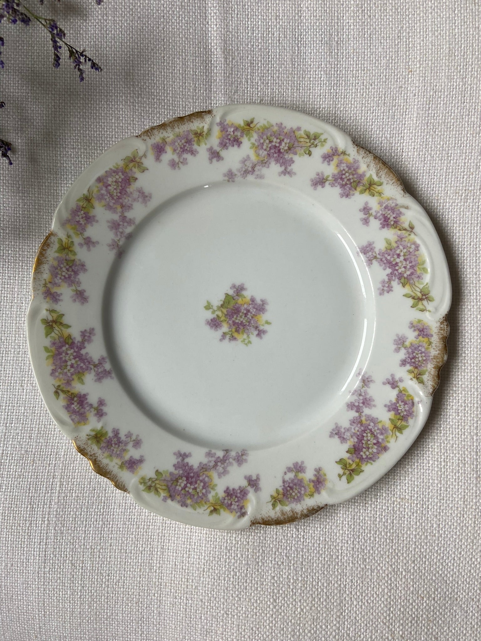 Assiette dessert Porcelaine fine