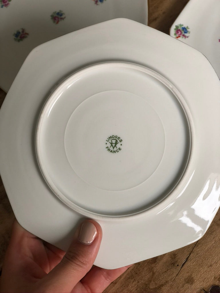 Service dessert Porcelaine de Limoges