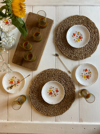 Assiettes dessert Arcopal