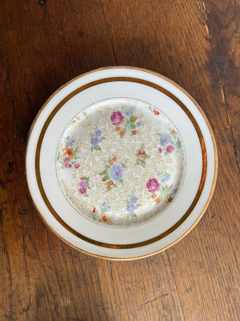 Trio de Limoges Fleuri (café)