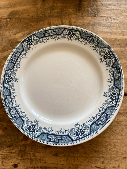 Assiettes dessert dépareillées Montigny-Maroc