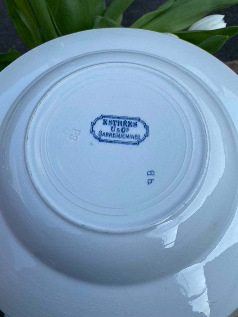 Assiettes creuses Estrées