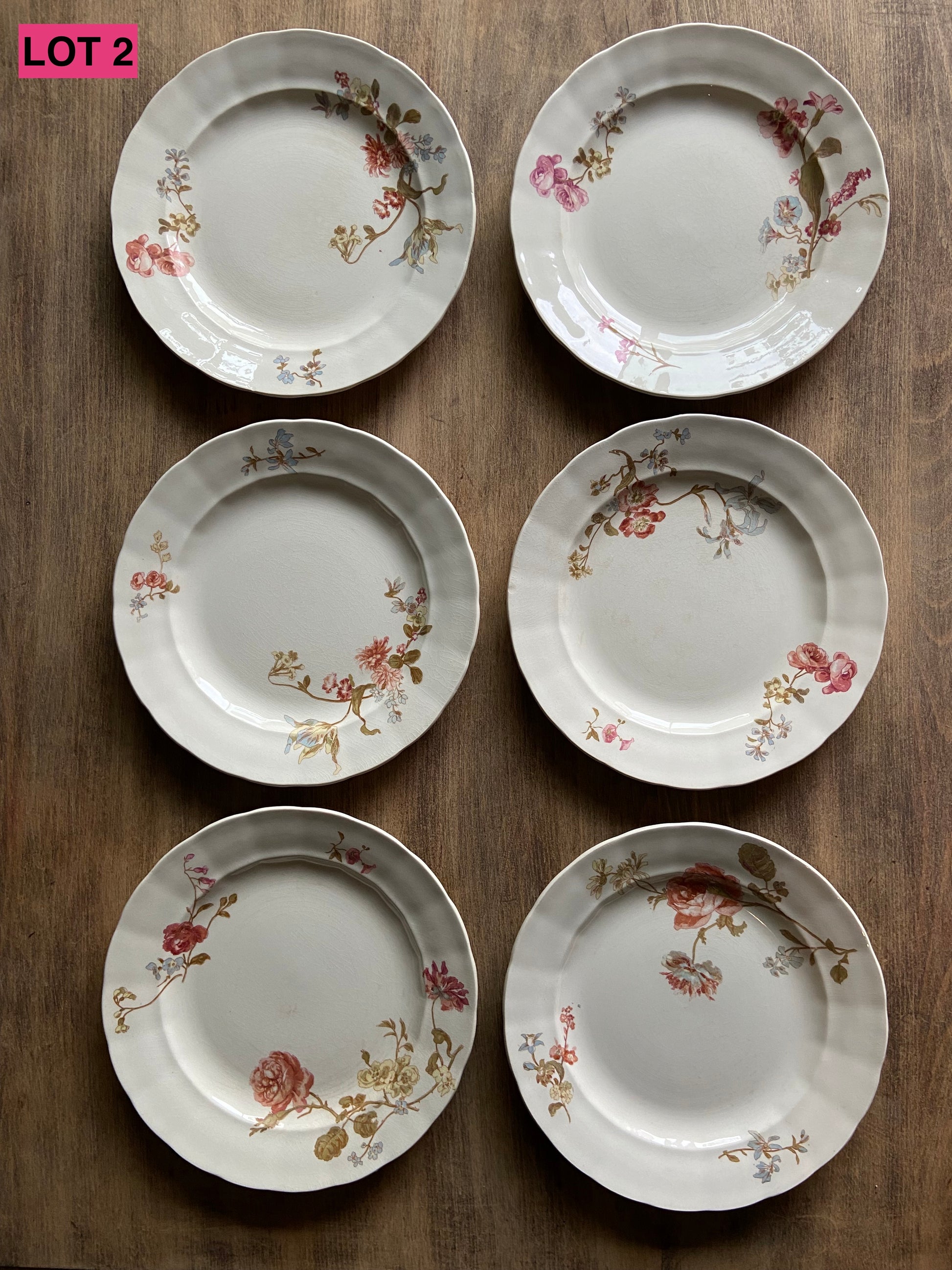 Assiettes Terre de Fer Poulhès