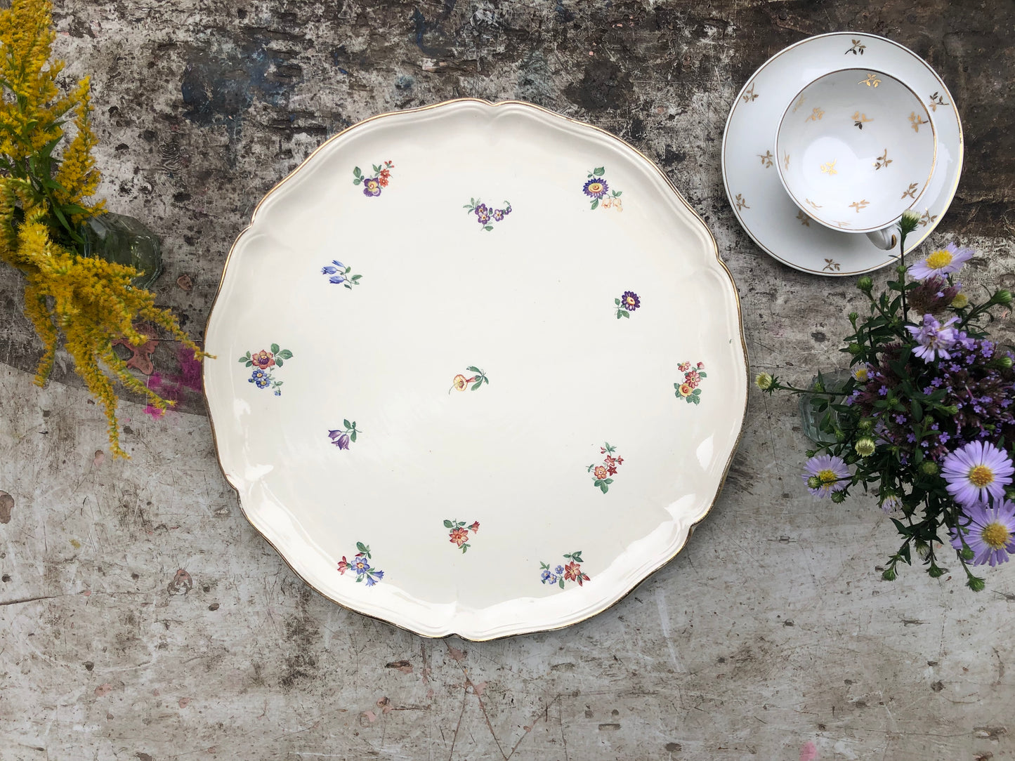 Grand plat Sarreguemines