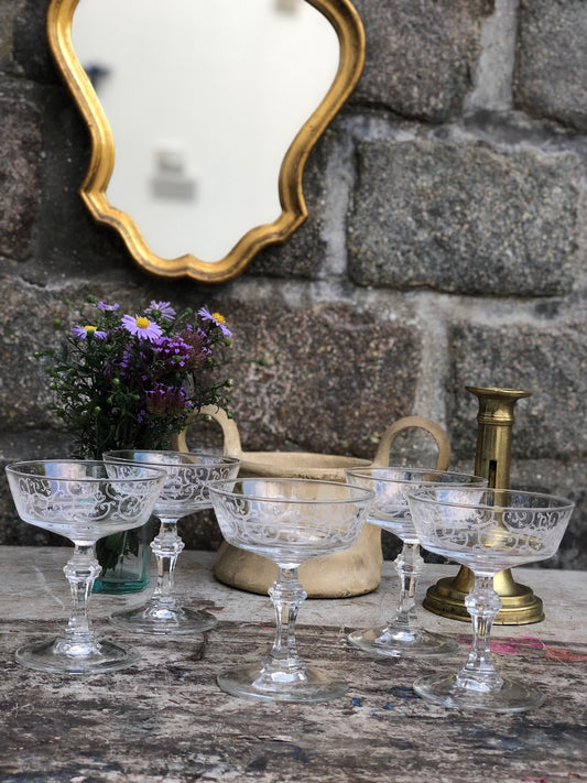 Anciennes Coupes à champagne